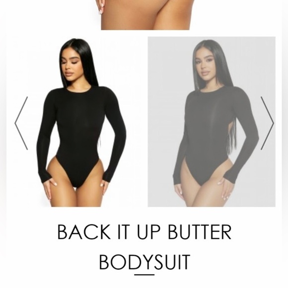 Naked Wardrobe Back It Up Butter Bodysuit - Picture 5 of 9